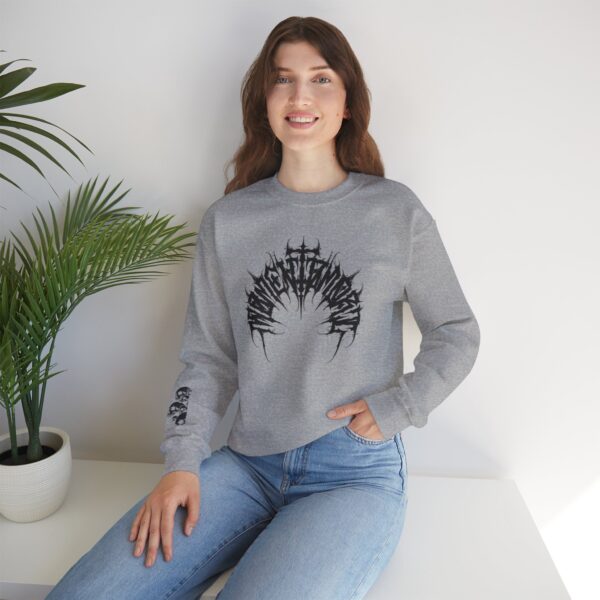 Death is no more Unisex Heavy Blend™ Crewneck Sweatshirt... (GRAY)
