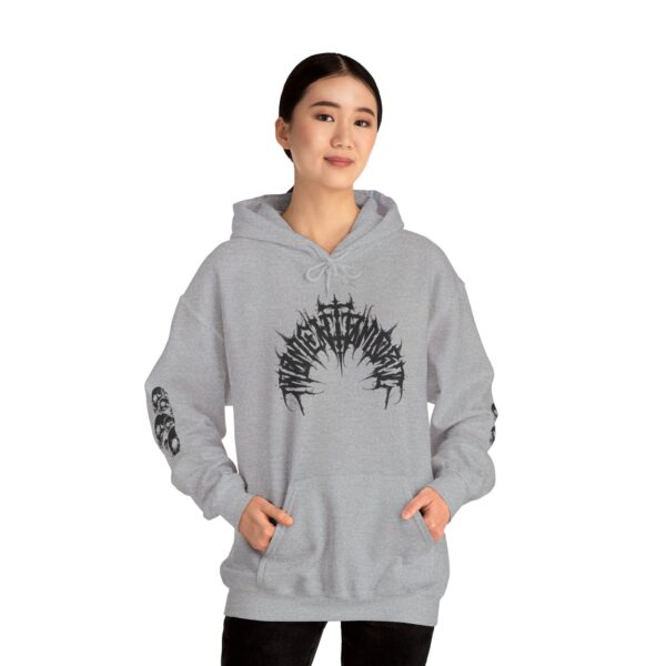 Death is no more Unisex Heavy Blend™ Hooded Sweatshirt... (Gray)