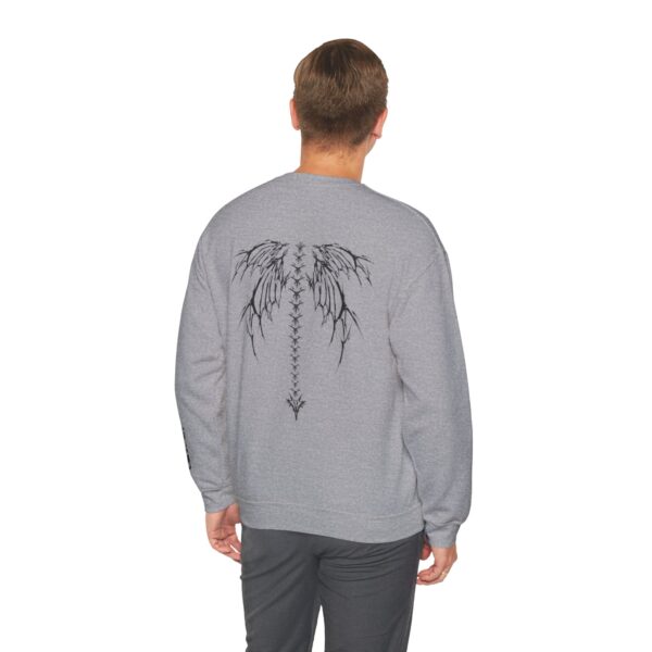 Death is no more Unisex Heavy Blend™ Crewneck Sweatshirt... (GRAY)