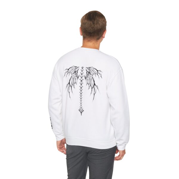 Death is no more Unisex Heavy Blend™ Crewneck Sweatshirt... (White)
